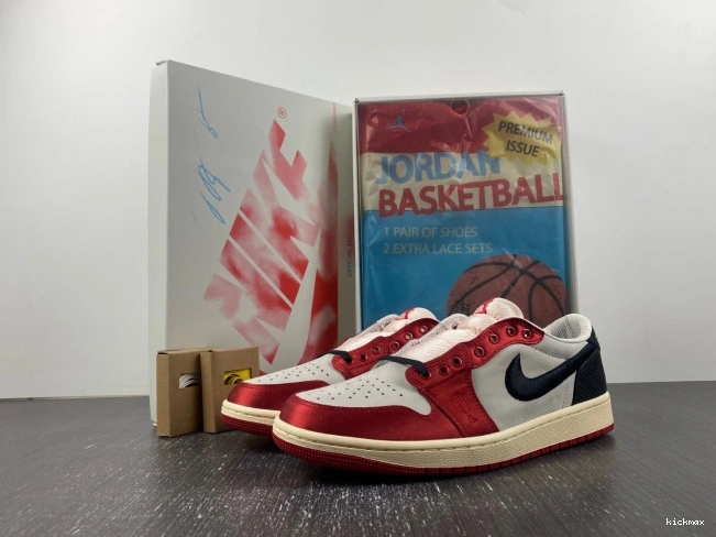 Rep OG Air 1 x Away FN0432-100 Low Room Trophy Jordan 0716